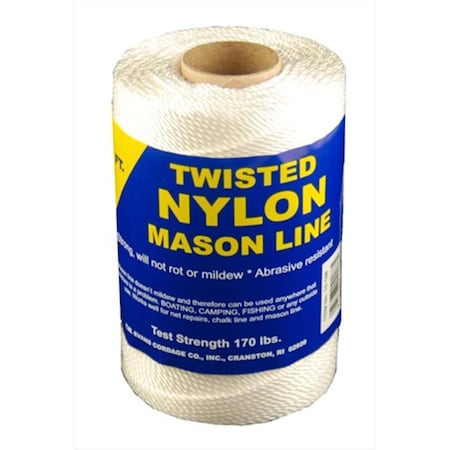 T.W. Evans Cordage Co Number 21 Twisted Nylon Mason Line with 185 ft. 10-214